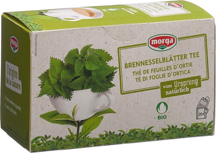 Morga Brennesselblätter Tee mit Hülle Bio Knospe (30 g)