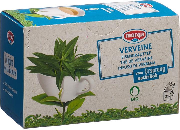 Morga Verveine Eisenkraut Tee mit Hülle Bio Knospe (70 g)