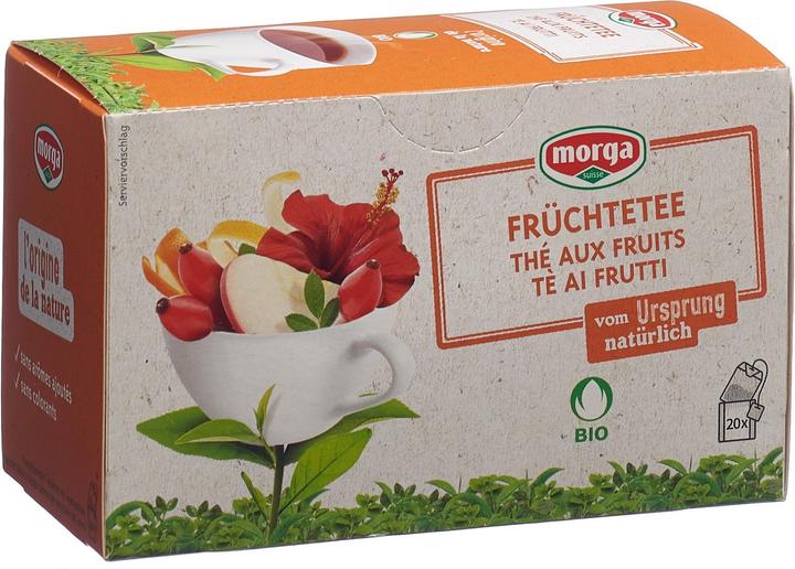 Produktbild Morga Früchtetee mit Hülle Bio Knospe (30 g)