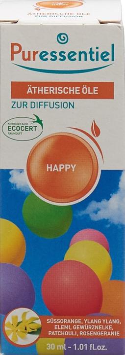 Produktbild Puressentiel Duftmischung Happy ätherische Öle zur Diffusion