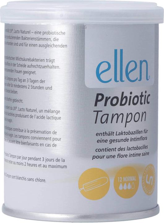 Produktbild Ellen Probiotic Tampon (12 x, Normal)