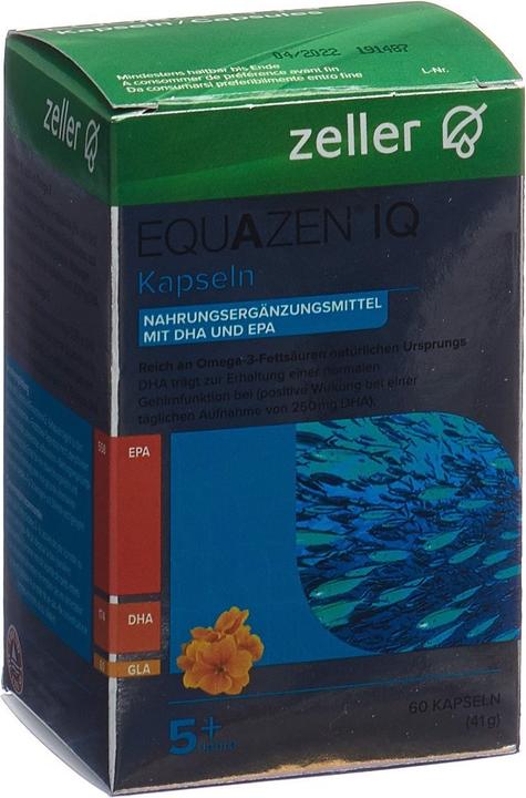 Actual product image Equazen IQ Kapsel (60 pcs., Capsules, 70 g)