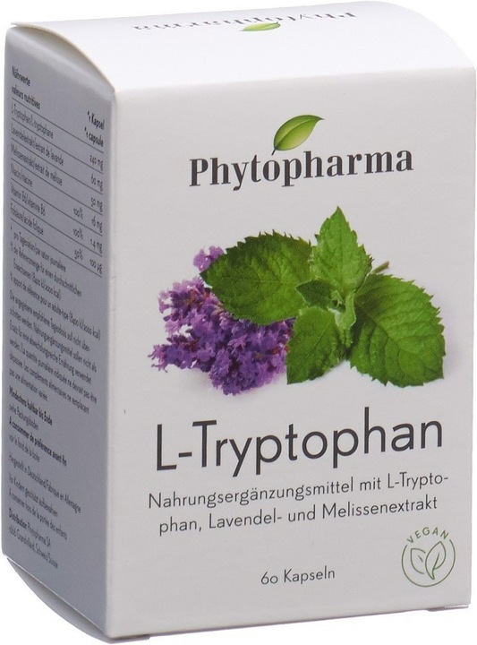Phytopharma L-Tryptophan (60 Stück, Kapseln, 60 g)