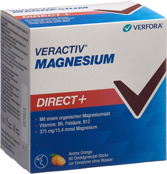 Veractiv Magnesium Direct+ (60 pièce(s), Stylo, 185 g)