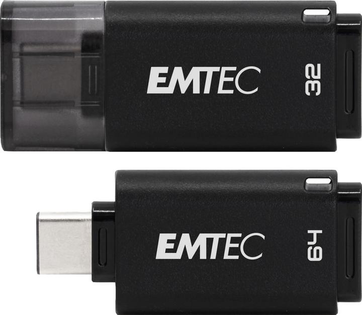 Immagine prodotto Emtec Chiavetta USB 32GB D400 USB-C 3.2 (80MB/s) (32 GB, USB-C)