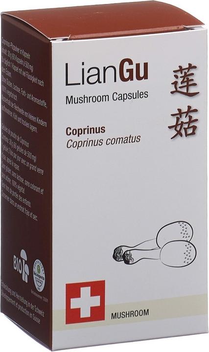 Actual product image Lian Coprinus Mushrooms Kapsel (60 Piece, Capsules, 60 g)