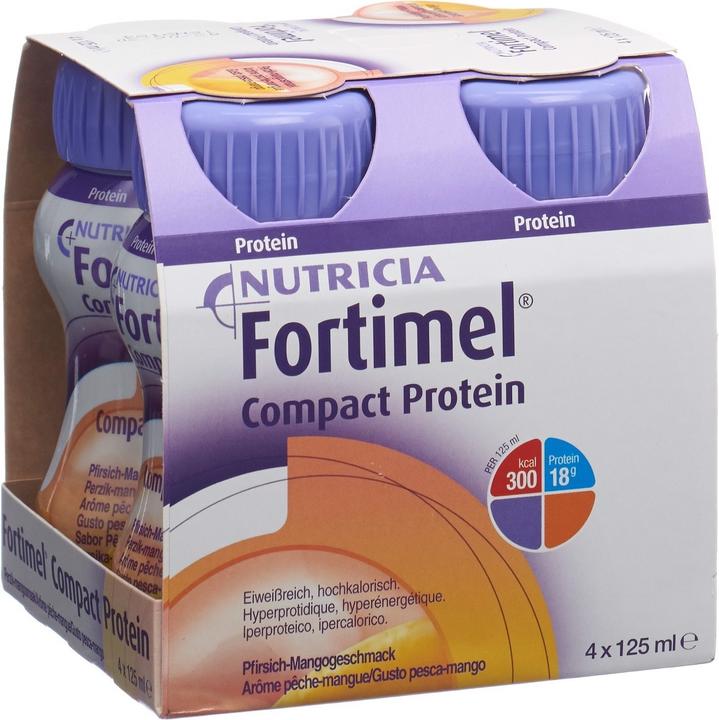 Actual product image Fortimel Compact Protein Mango (Mango, 4 x)