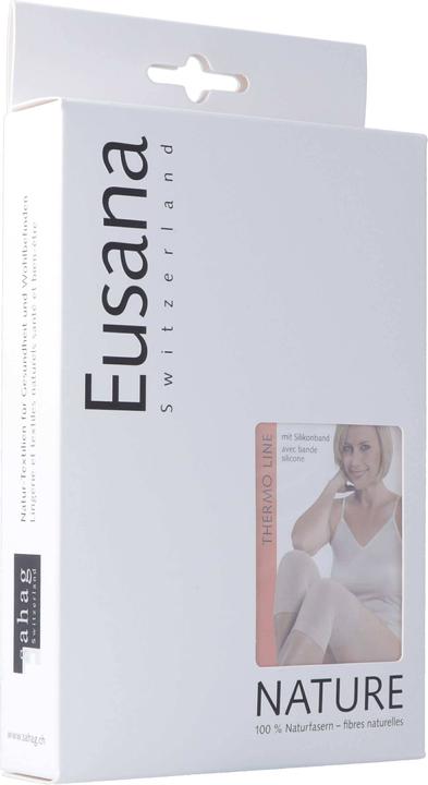 Produktbild Eusana Knie-und Ellbogenwärmer anatomisch XL beige mit Silikonhaftband (XL)