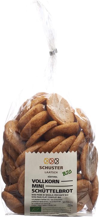 Schuster Schüttelbrot Mini Vollkorn Bio (200 g)