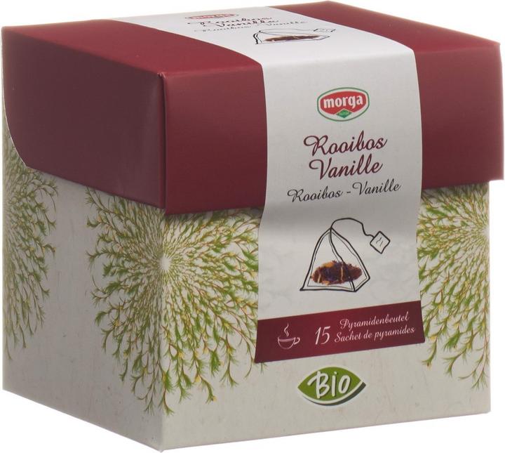 Morga Rooibostee Vanille Pyramidenbeutel Bio (50 g)
