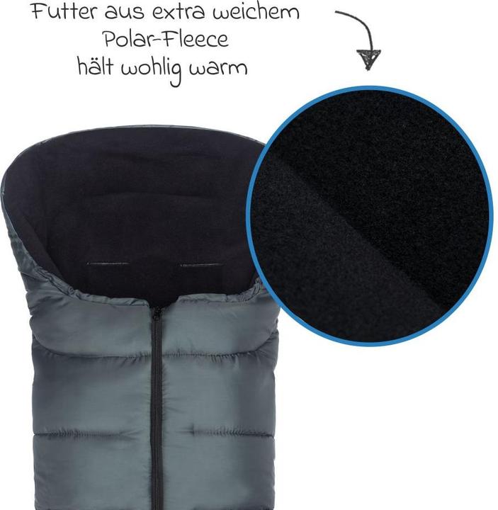 Produktbild Fillikid Fusssäcke für Kinderwagen & Buggys Fleece-Fusssack Eco Big für Buggy, Sport-
