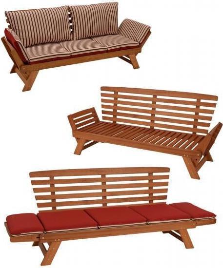 Produktbild Degamo Liegesofa TIROL 202cm Wendeauflage