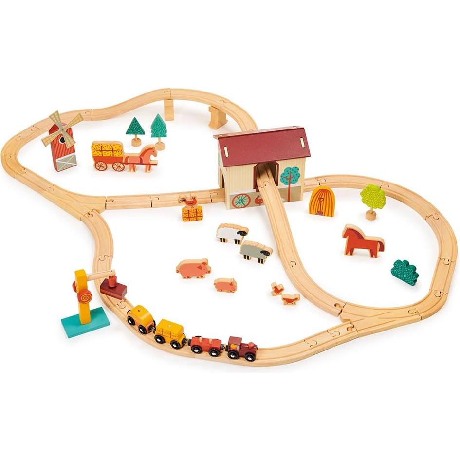 Mentari Train Set - Farmyard (MT7703)