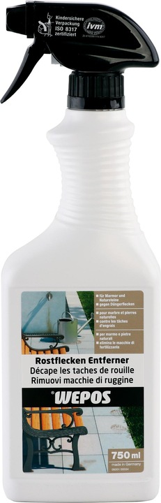 Actual product image Wepos Rust Stain Remover