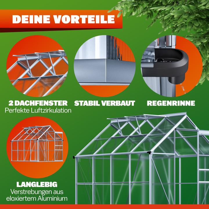 Produktbild Gardebruk Gewächshaus