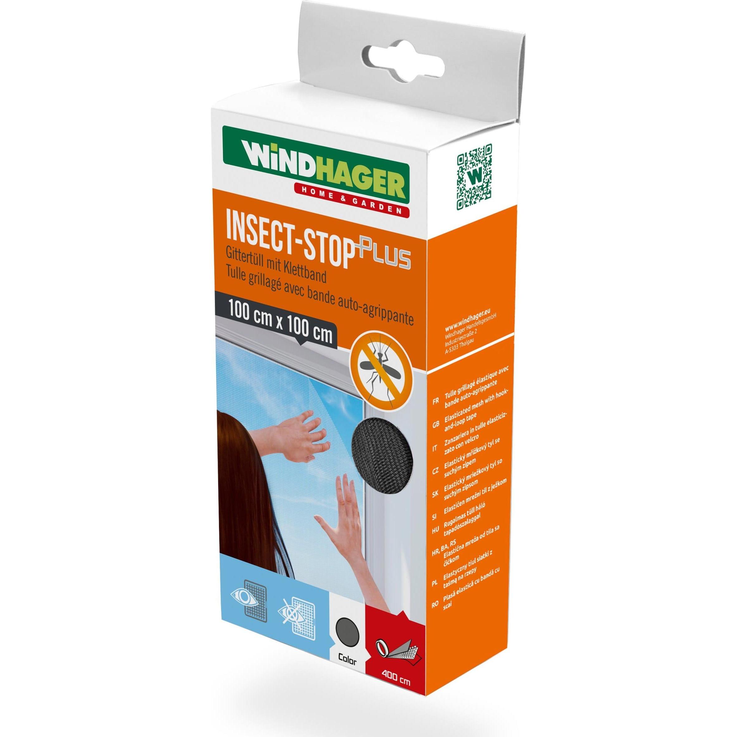 Windhager, Fliegengitter, Standard Fliegengitter (100 x 100 cm)