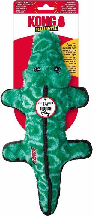 Produktbild KONG Ballistic Alligator (Plüschspielzeug Hund)