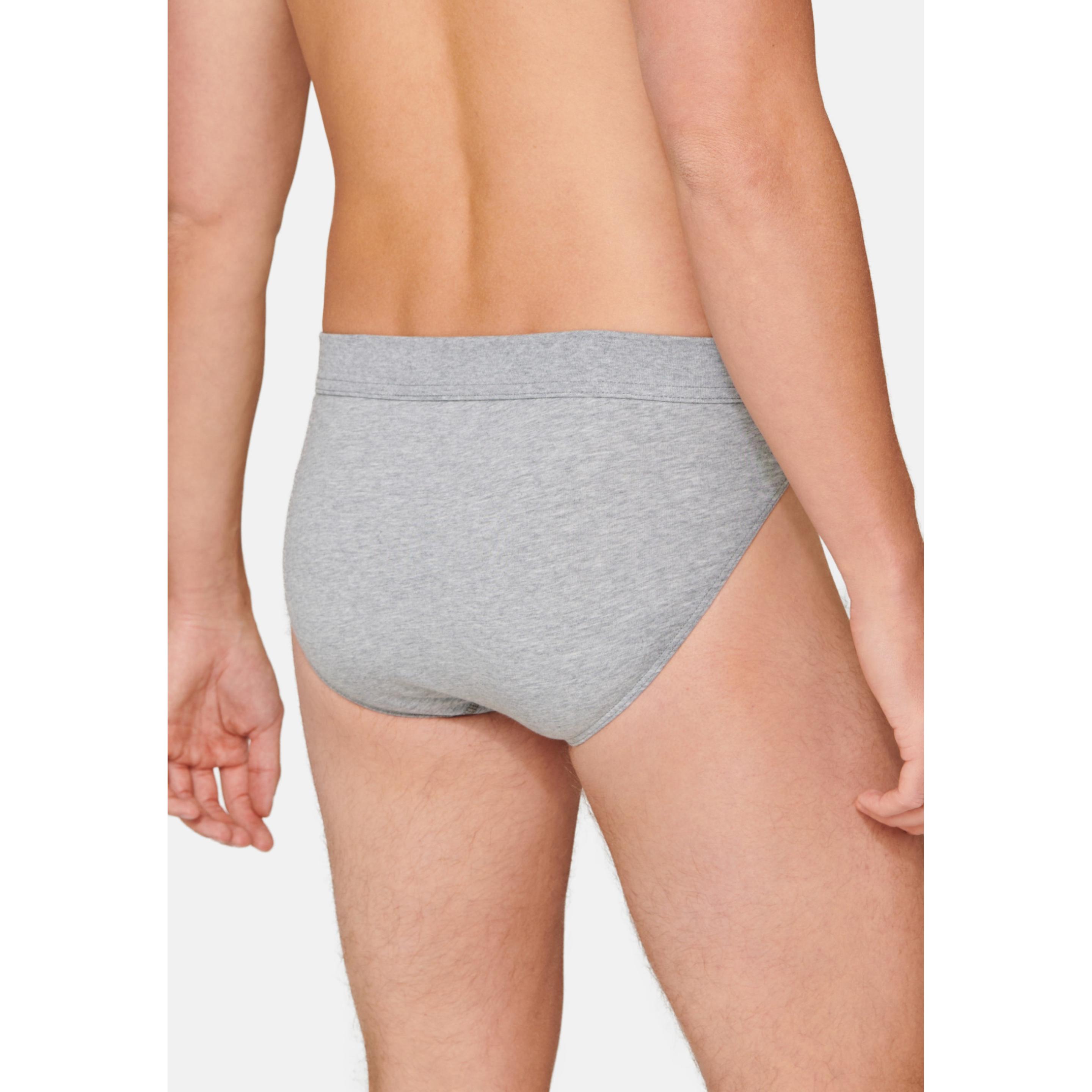 Thumbnail - Schiesser, Herren, Unterhosen, Slips, Grau, (M, 3er Pack)