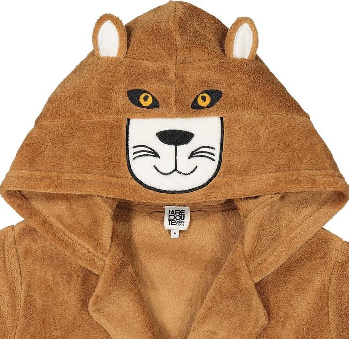 Immagine prodotto La Redoute Collections Cappotto mattutino in pile con cappuccio ricamato (104)