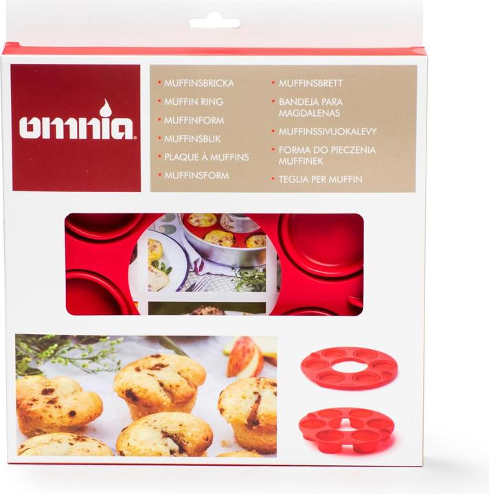 Produktbild Omnia Muffin-Tab für 6 Muffins