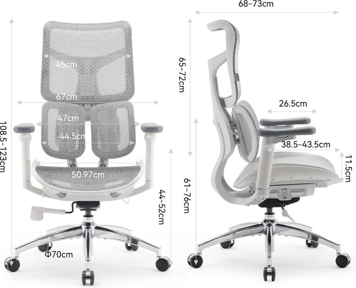 Produktbild Sihoo S100 (44 - 52 cm)