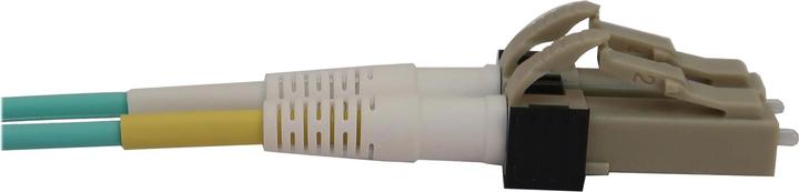 Produktbild Eaton 400G Multimode 50/125 OM3 Switchable Fiber Optic Cable Duplex LC-PC M/M LSZH Aqua 3m (3 m)