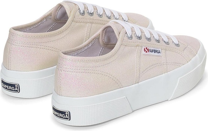 Actual product image Superga Womens/Ladies 2740 Lame Platform Trainers (42)