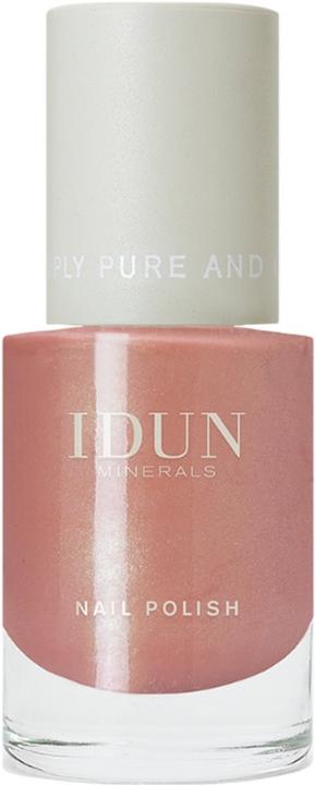 Actual product image IDUN Minerals Nailpolish Turmalin (Pink, Colour paint)