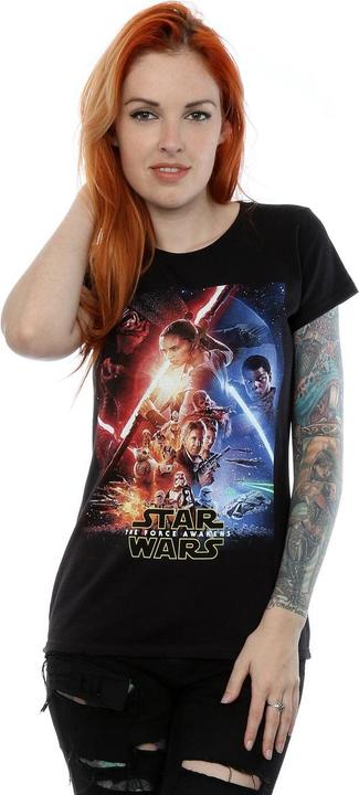 Produktbild Star Wars Force Awakens Poster TShirt (XL)