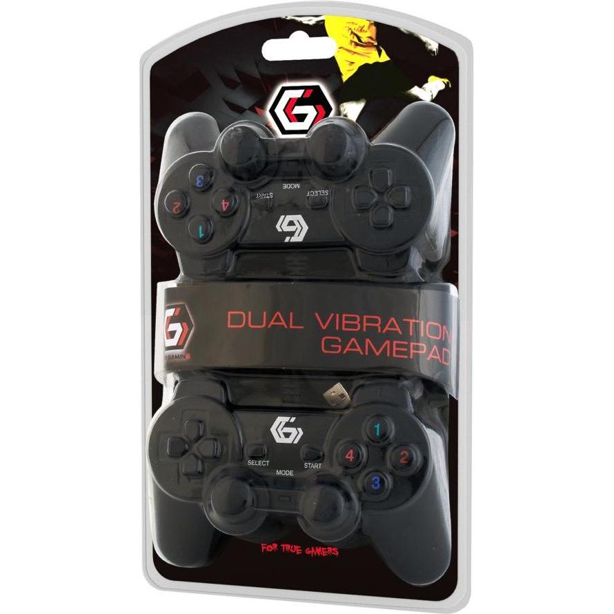 Thumbnail - Gembird JPD-UDV2-01 (PC), Gaming Controller, Schwarz