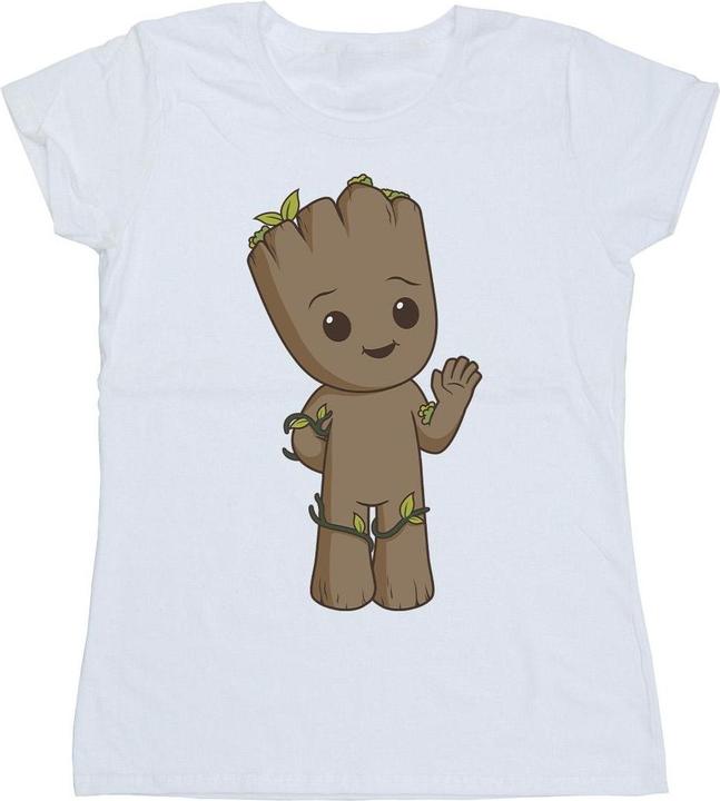 Image du produit - T-shirt AM GROOT CUTE GROOT - Femme (XL)