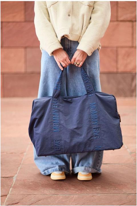 Image du produit Childhome Mommy Bag Signature Urban blau marine