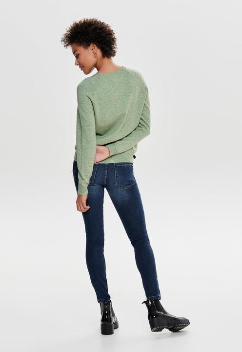 Actual product image Only Plain knitted sweater (M)