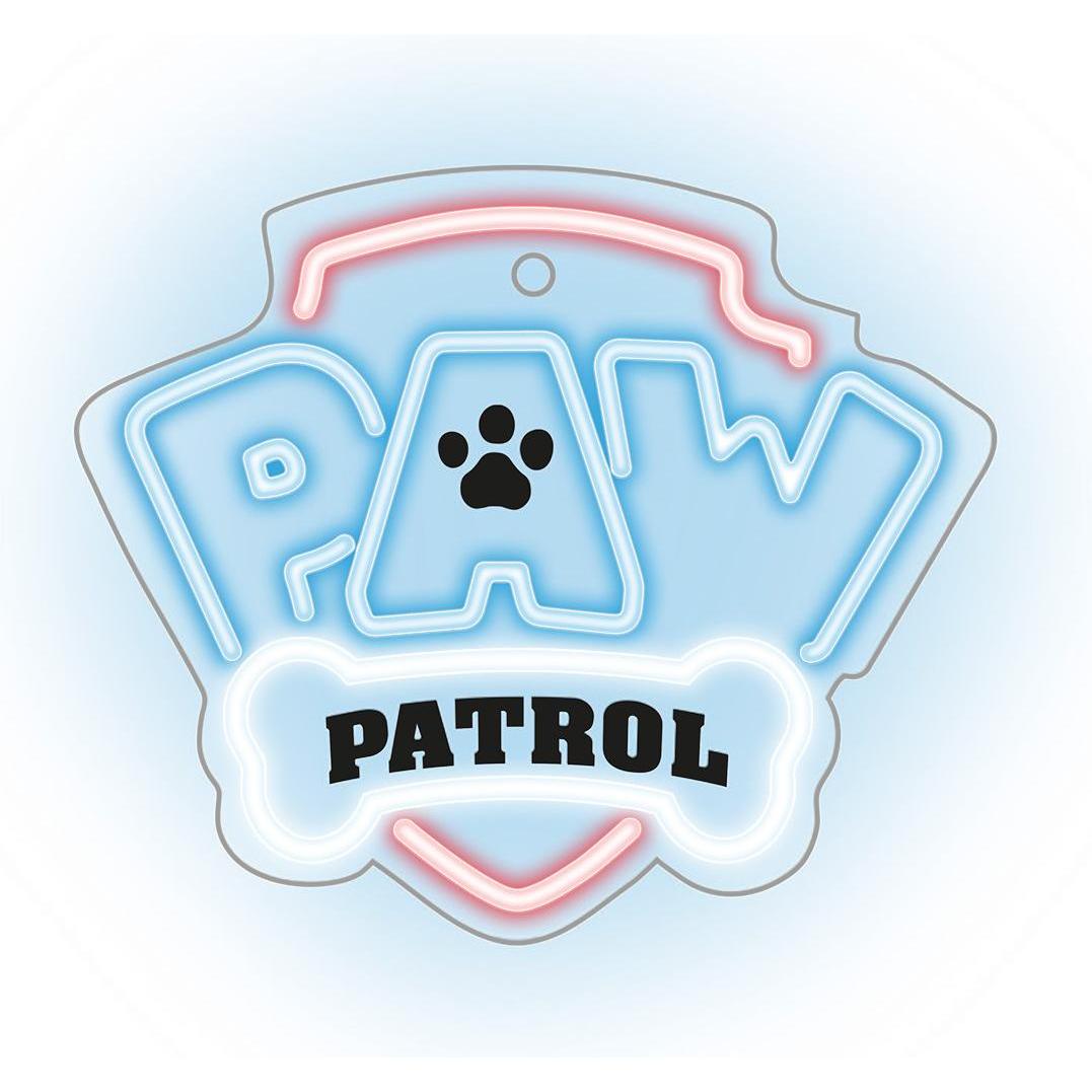 Private, Luce notturna, Neon LED Paw Patrol appeso su plexiglass - Logo OW-130146