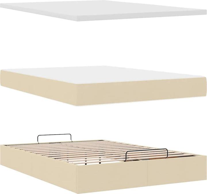 Produktbild vidaXL osmanischer Bettrahmen (140 x 190 cm)