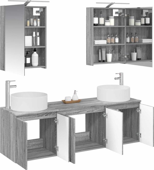 Produktbild vidaXL Badezimmerschrank-Set