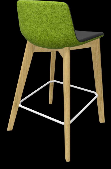 Immagine prodotto Narbutas Sgabello da bar Twist & Sit