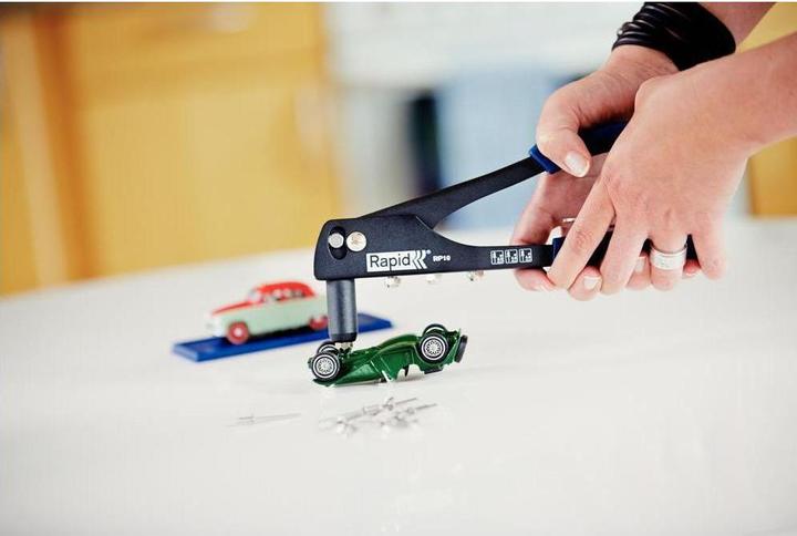 Actual product image Rapid RP10 blind rivet pliers + 100 rivets (30 mm)