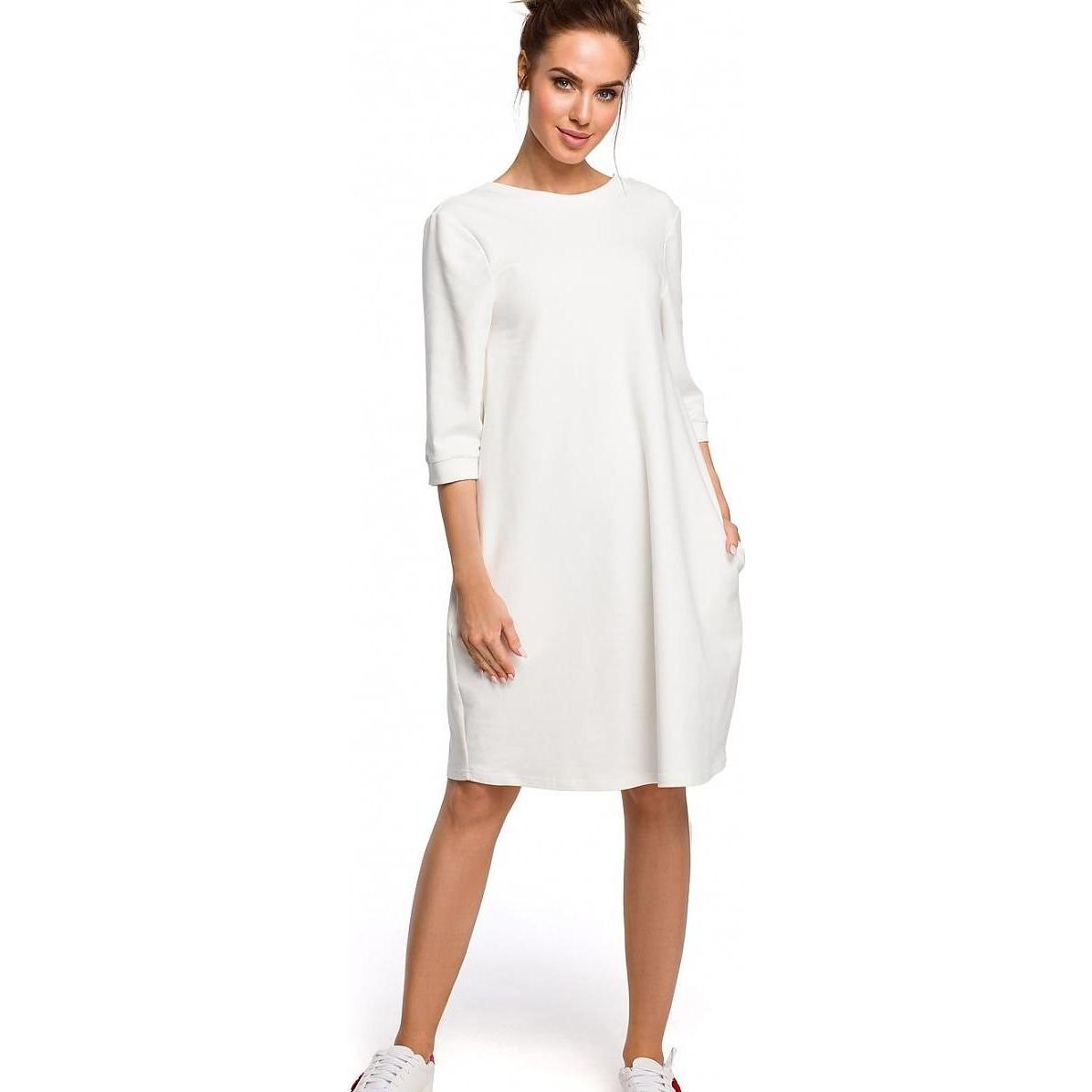 Made of Emotion, Damen, Kleider, Alltagskleid Moe, Beige, (L)