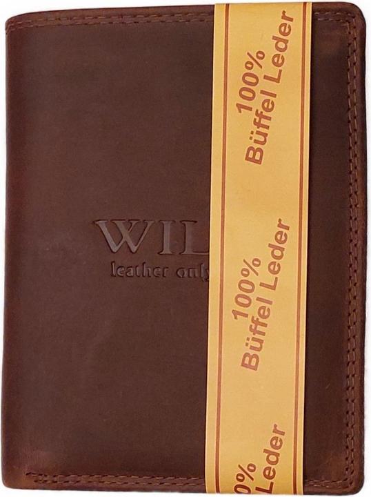 Actual product image A. WILD Wallet Men's leather wallet No.12.1