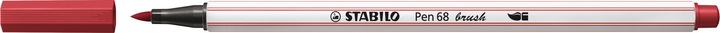 Actual product image STABILO Pen 68 brush Premium felt-tip pen (Dark red, 1 x)