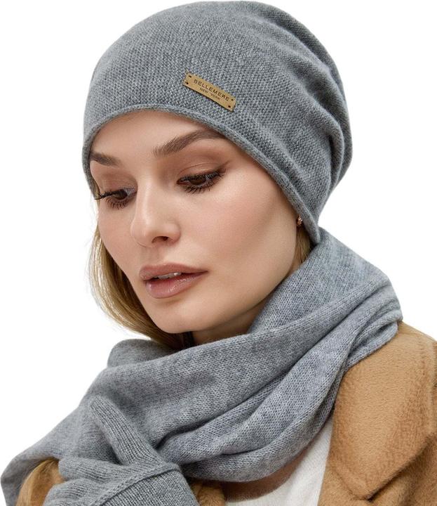 Actual product image Bellemere Hat Double Layer Cashmere Hat (One size)