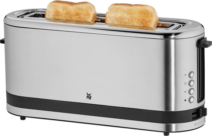 Image du produit WMF KITCHENminis Grille-pain à fentes longues 2 tranches avec support à petits pains