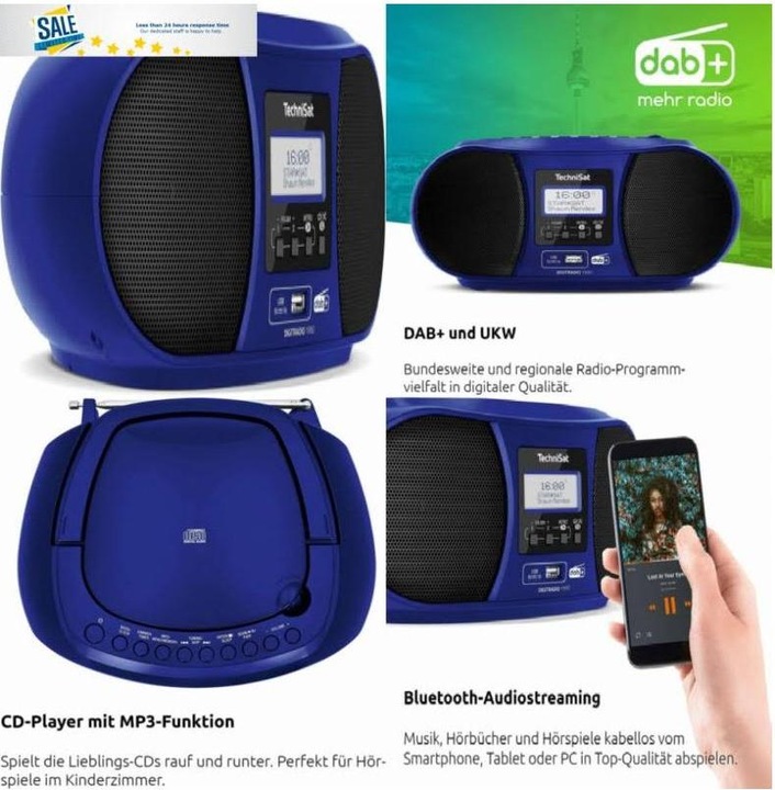 Actual product image TechniSat DigitRadio 1990 (DAB+, VHF, Bluetooth)
