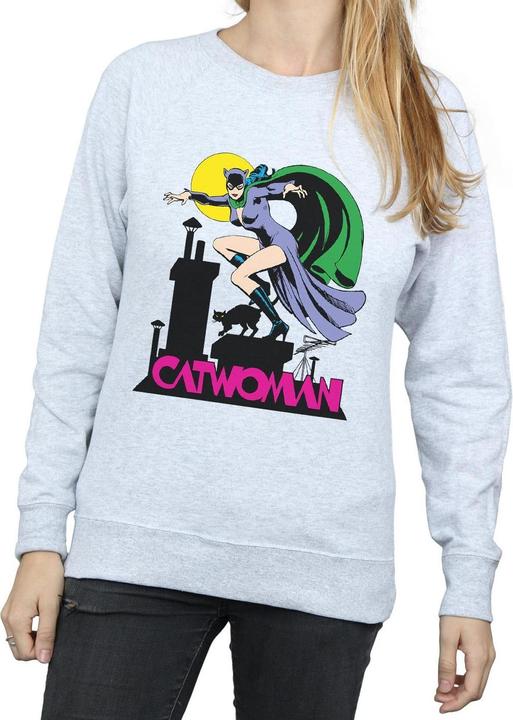 Produktbild Catwoman Text Logo Sweatshirt (L)