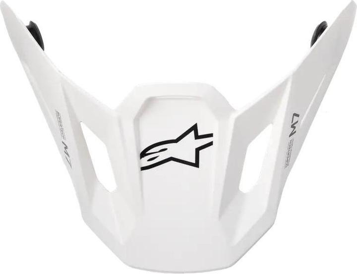 Alpinestars Visor Sm7 Solid Ece06 White