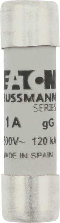 Produktbild Eaton Sicherungseinsatz, Niederspannung, 1 A, AC 500 V, 120 kA, 10 x 38 mm, gL/gG, IEC C10G1 (1 A)