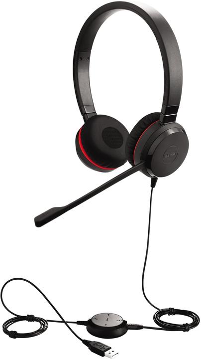 Actual product image Jabra Evolve 30 II Duo MS (Cable, USB Type-B)