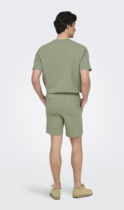 Actual product image Only & Sons Onskian Reg Seersucker Shorts (XS)