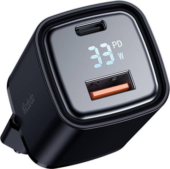 Produktbild Mcdodo Charger CH-1701 33W with display (black) (33 W)